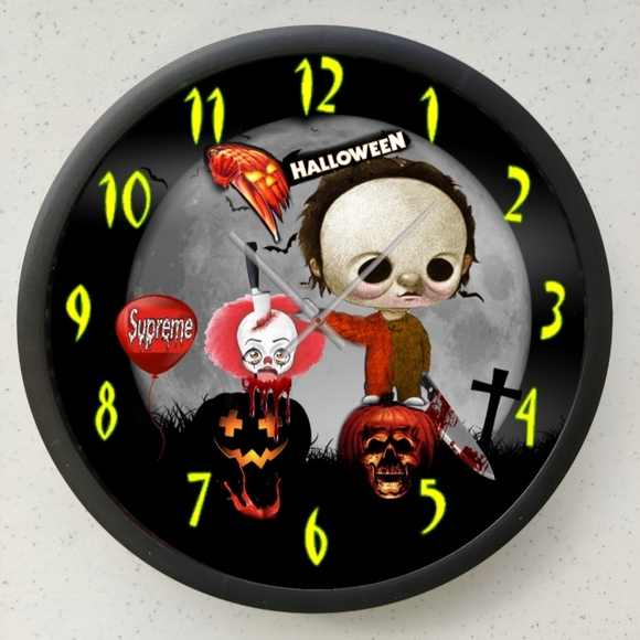 Michael Myers Halloween ends it clown clock - Picture 6 of 7